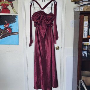 Sleeveless Halter Dress Size 16